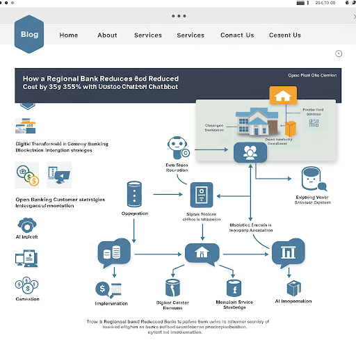 Banking Chatbot Architecture Diagram